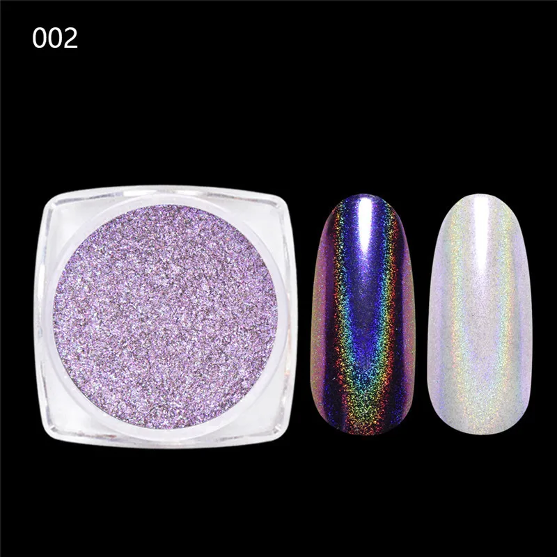 BeautyBigBang лак для ногтей Блестящий Порошок 0,2 г Хамелеон для ногтей мерцающий Русалка жемчуг пигмент Сияющий лазер в виде ракушки окунутый порошок