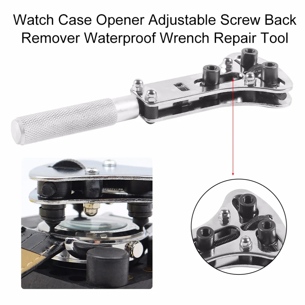 1 инструмент + 18 деталей/набор стальной чехол для часов открывалка инструменты