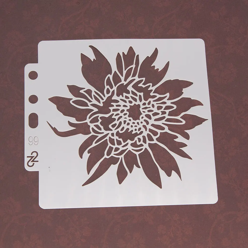 

Creative flower Layering Stencils for Diy scrapbook/photo album Decorative Embossing coloring,painting stencil,home decor