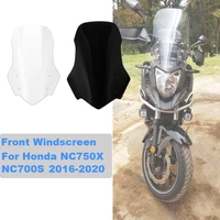 nc750x nc700x windscreen motorcycle front windscreen windshield fairing for honda nc 700x nc750x 2016 2020 accessories