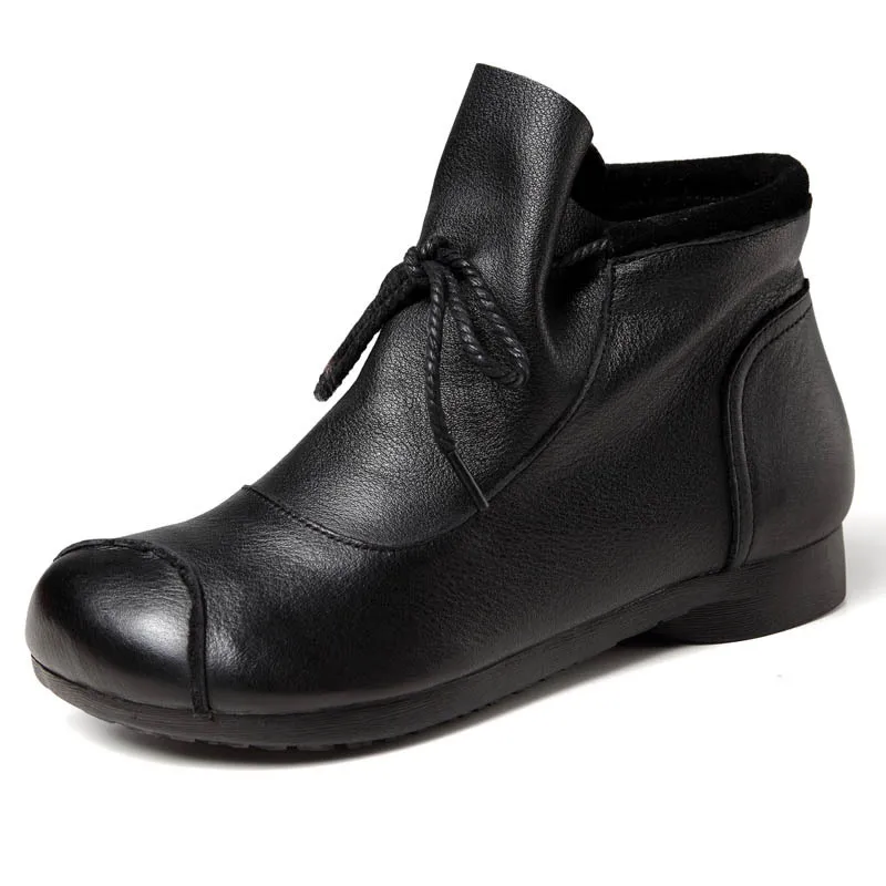 spesifikasi Mengembalikan Cara Kuno Wanita Menambahkan Sepatu Bot Berkelompok Mode Kulit Dan Beludru Gadis Hangat Sepatu Bot Berkuda Nyaman Wanita & #39;