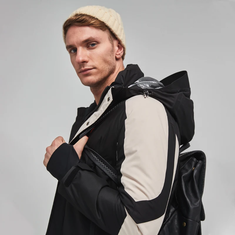 

Down Jackets Men Winter Jacket Men Fashion Thick Warm Parkas White Duck Down Coats Casual Man Down Jackets