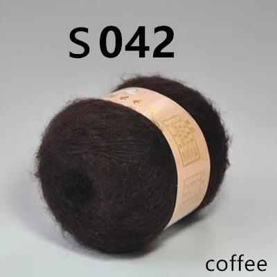 S042 Ручная работа, мохеровый капор ручной вязки для детей, реквизит для фотосъемки на день рождения ребенка, подарок для новорожденного, реквизит для фотосъемки ребенка - Цвет: S042