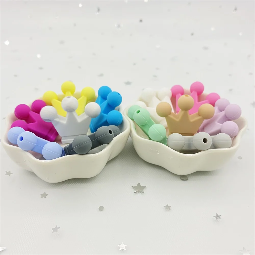10 шт. силиконовые игрушки в виде короны | Мать и ребенок
