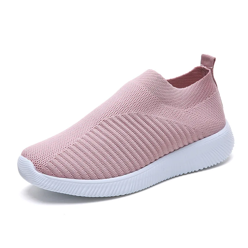 

Summer Sports Shoes Women Sneakers 2020 Flat with Mesh Casual Shoes Woman Outdoor Slip-on Solid Running Shoes Women White Shoes