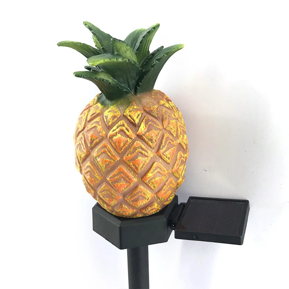 

Solar Lights Pineapple Cactus Lawn Light Outdoors Waterproof LED Ground Lamp Simulation Pineapple Lamp Lawn Landscape Lamp