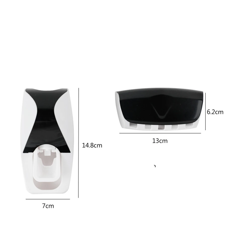 

Creative Automatic Toothbrush Holder Auto Toothpaste Dispenser Set Wall Mount Holder Bathroom Storage Rack Supplies Wholesale