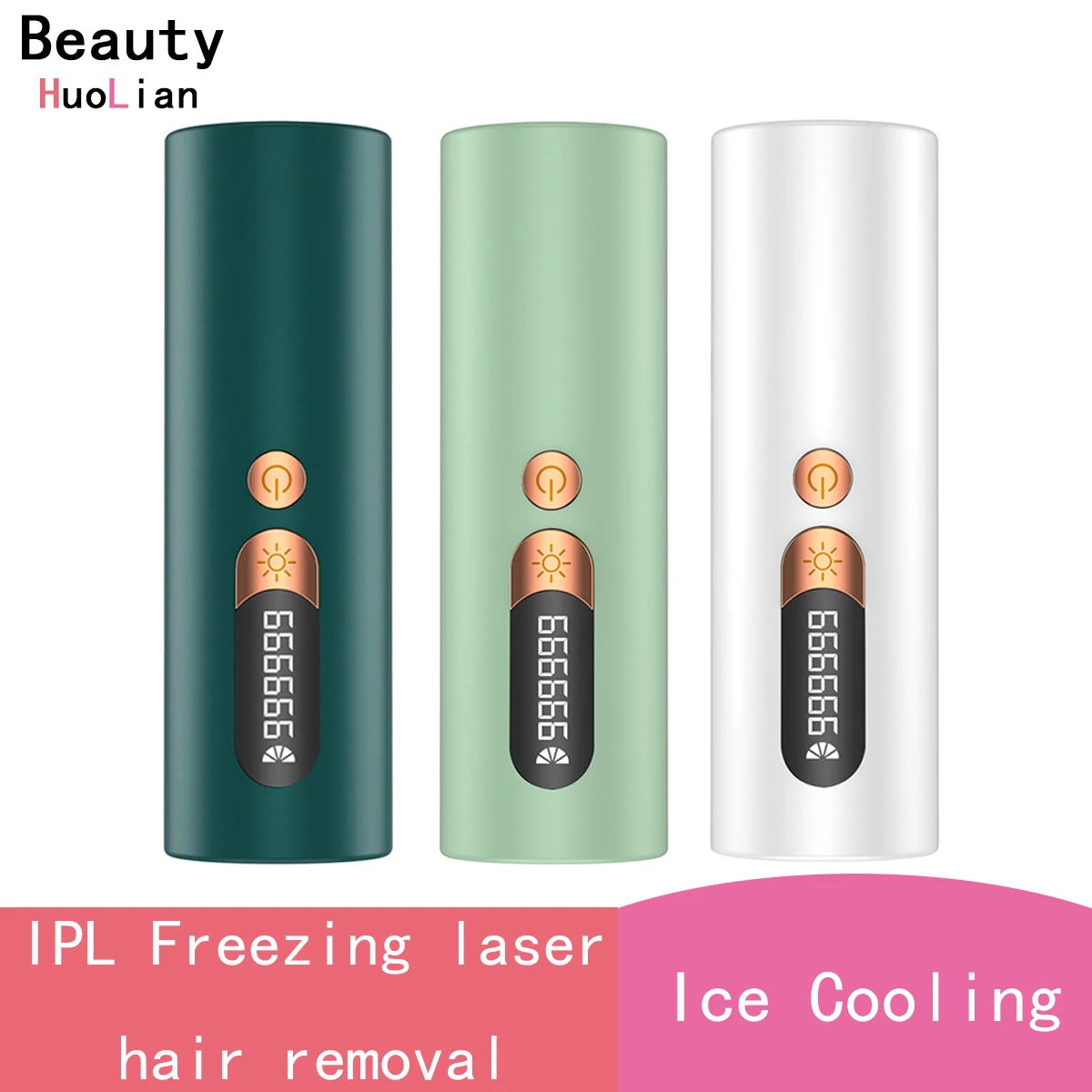 Ice Cooling IPL Freezing Point Diode Laser Hair Removal Machine for Face Body Leg Hair Remover Use