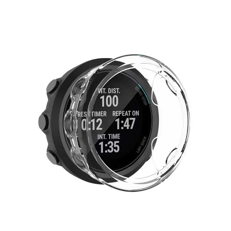 Мягкий ультратонкий защитный чехол из ТПУ силиконовый для Garmin swim2 аксессуары