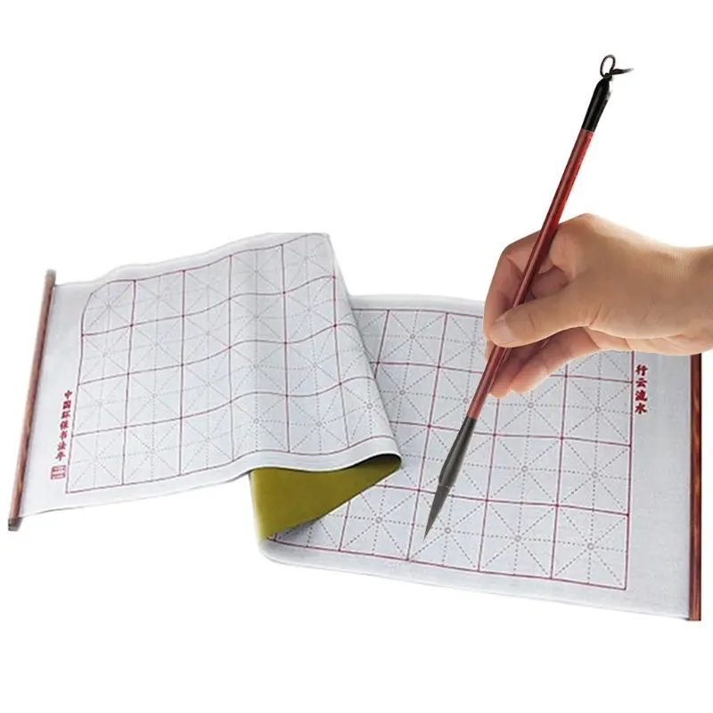 1 5 м многоразовая китайская волшебная ткань водная бумага каллиграфия тканевая