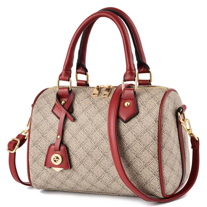 

Vintage Real Bolsas Feminina Women Classical Flora Handbags Crossbody Shoulder Bag Female Big Capacity Causal Messenger Bags