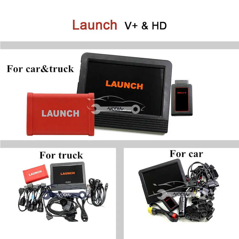 Диагностический сканер Launch X431 V Plus диагностический инструмент для автомобиля