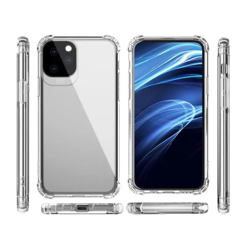 Ультратонкий Мягкий чехол из ТПУ с защитой от царапин и пыли для iPhone 11 Pro