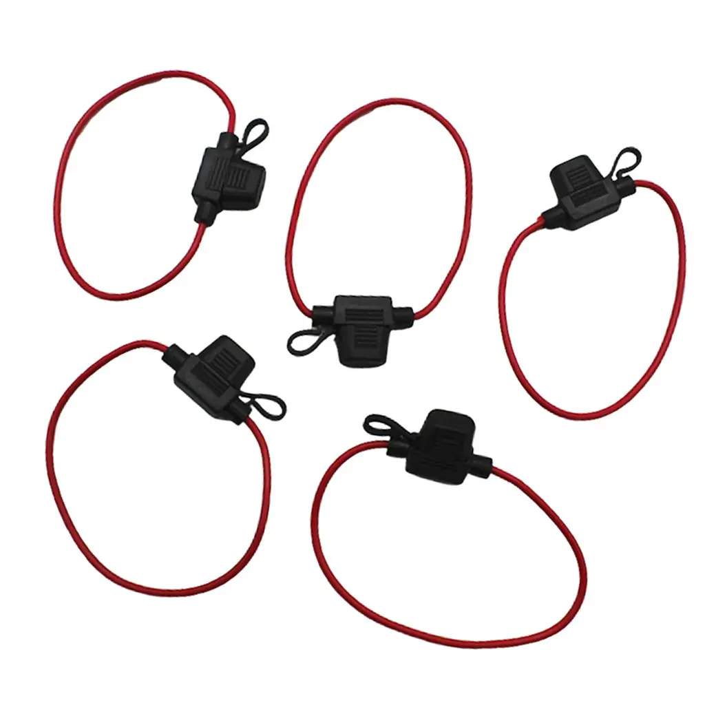 5-кратный держатель предохранителя мини-предохранитель постоянного тока 12 В