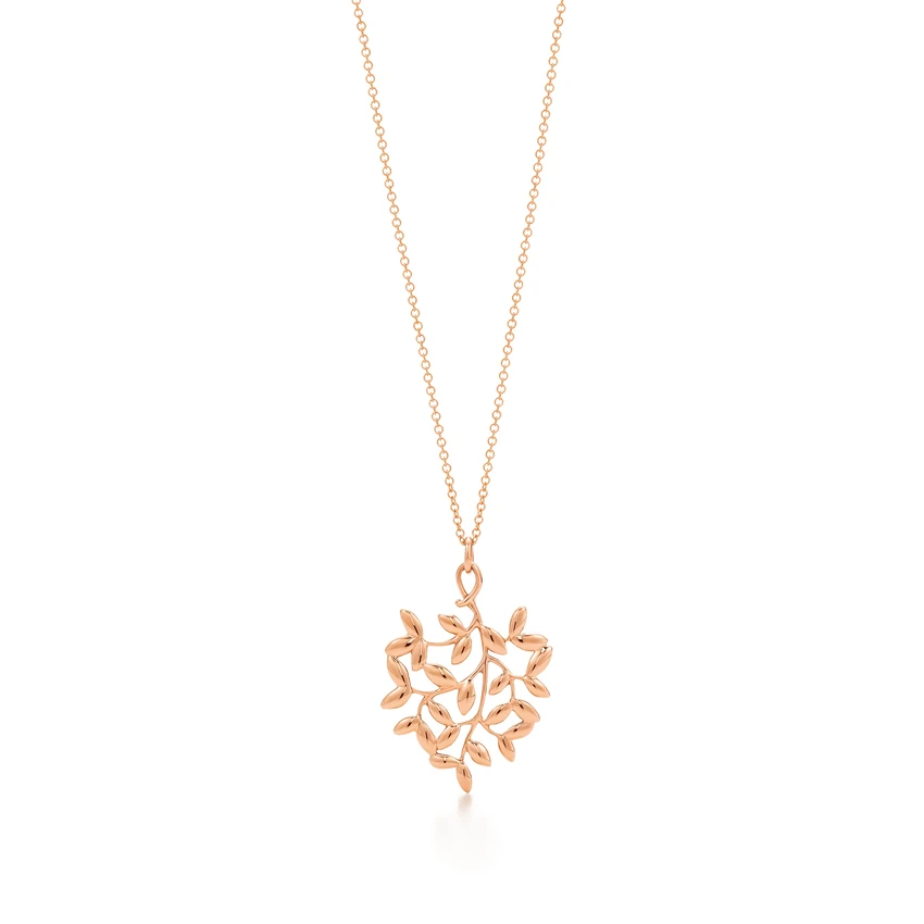 

Noble fashion lucky leaves hanging chain, 3 color