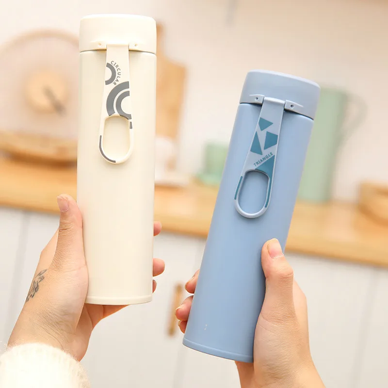 Эскиз кружка студент Нержавеющая сталь Бизнес чашки Портативный личность