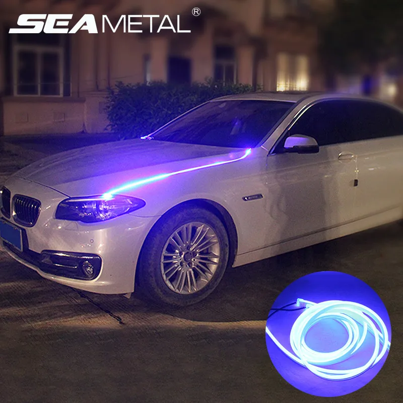 Автомобильный светодиодный светильник полосы для капюшон 2 шт.