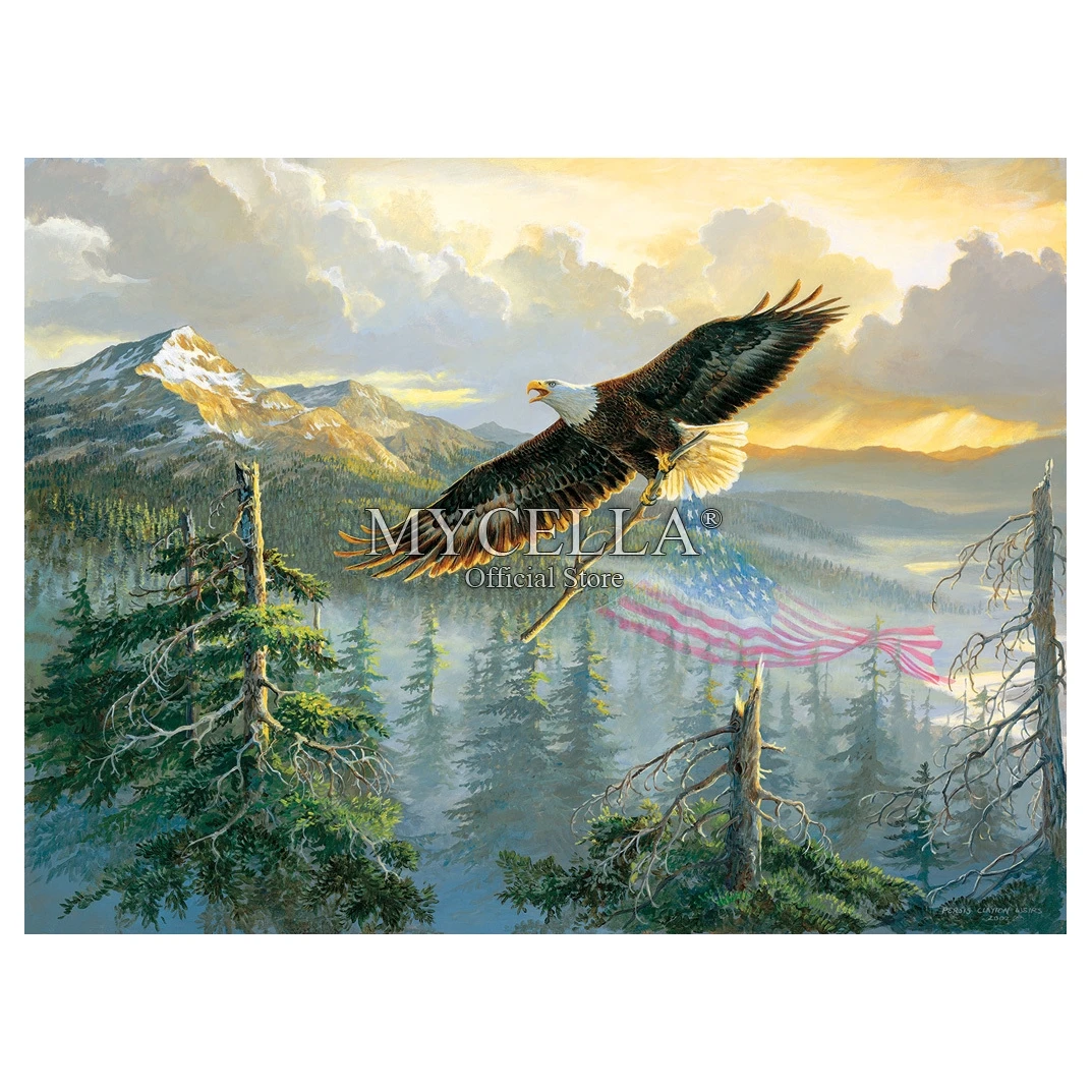 Набор для алмазной вышивки Орл картина 5D сделай сам вышивка крестиком