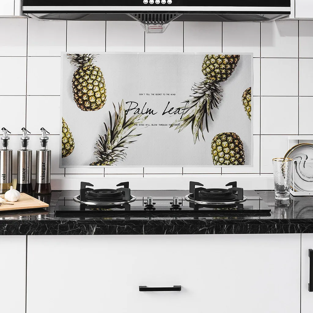 Толстая кухонная маслостойкая настенная бумага из алюминиевой фольги