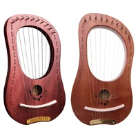 portable practice harp solid wood 10 string party lier harp professional musical instrument sound entertainment gifts