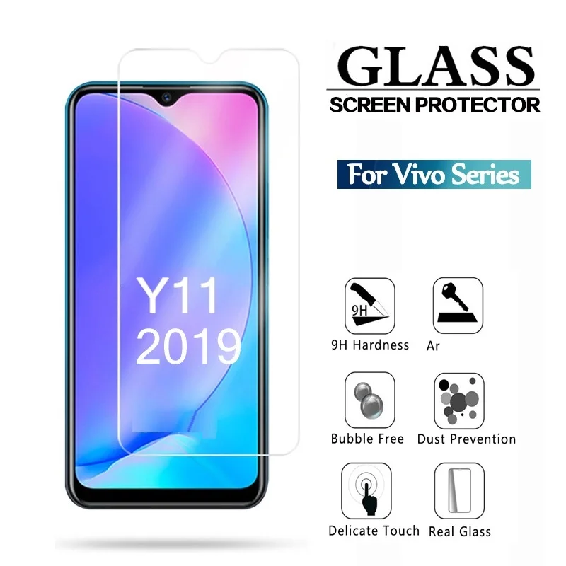 

ДЛЯ vivo Y11 2019 защита для экрана закаленное стекло для Vivo y11 защитная пленка ультратонкое Стекло для телефона vivo y 11 Y 11