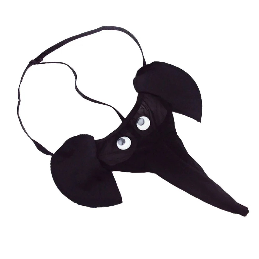 Сексуальные трусы Роман Стиль слон мешок выпуклость мужские эластичная задняя