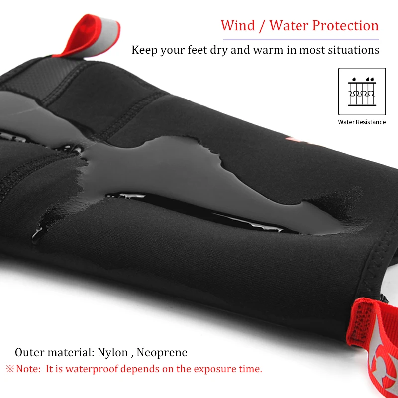 Winter Warm Cycling Boot Covers Waterproof Thermal Neoprene Overshoes Toe MTB Bike Shoe Cover Boots |