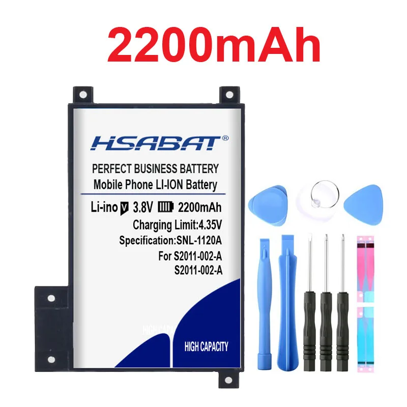 HSABAT 2200 мА/ч, Батарея для Amazon kindle touch S2011-002-A DR-A014 S2011-002-S D01200