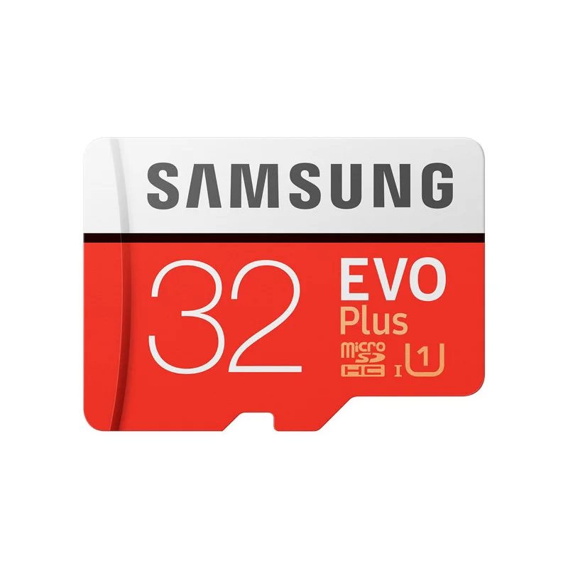 SAMSUNG Memory Card EVO plus 32GB SDHC TF Micro SD U3 4K UHD UHS-I Water-resistant Microsd with Adapter for Smartphone | Компьютеры и