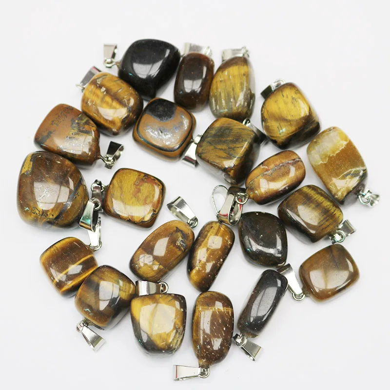 Исцеление Кристалл Камень неправильная Форма подвески из натурального камня