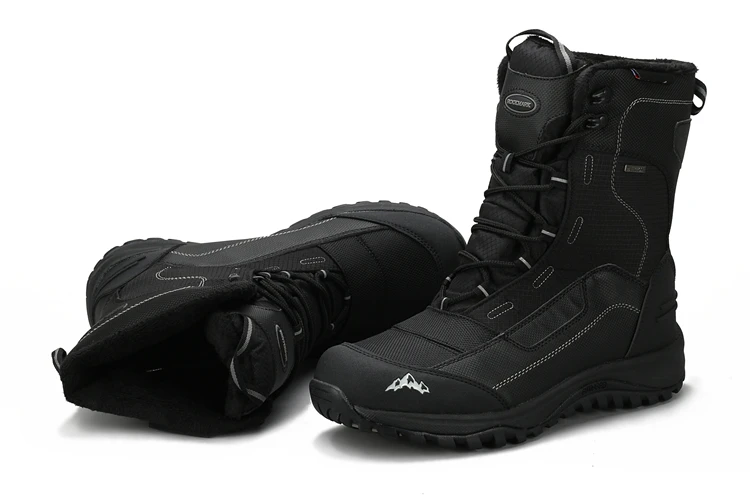 Зимние ботинки унисекс полностью водонепроницаемые плюшевые зимние