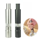 Домашний кухонный инструмент, портативная мельница для специй, соусов, ручная из нержавеющей стали, соль, перец кофейные мельницы