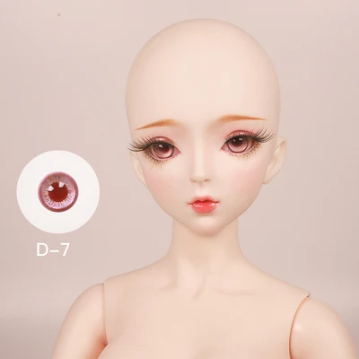 D-7 Fortune Days 1/3 BJD SD кукла 14 мм цветные стеклянные глаза reborn девушки глаза высокое качество аксессуары игрушки - Цвет: D-7