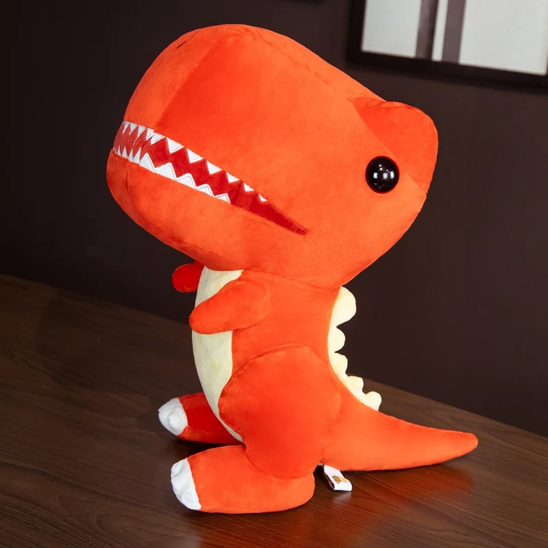 

Creative Giant Head Dinosaur Plush Toys Super Soft Cartoon Stuffed Animal Dolls for Kids Baby Hug Doll Sleep Pillow Home Decor