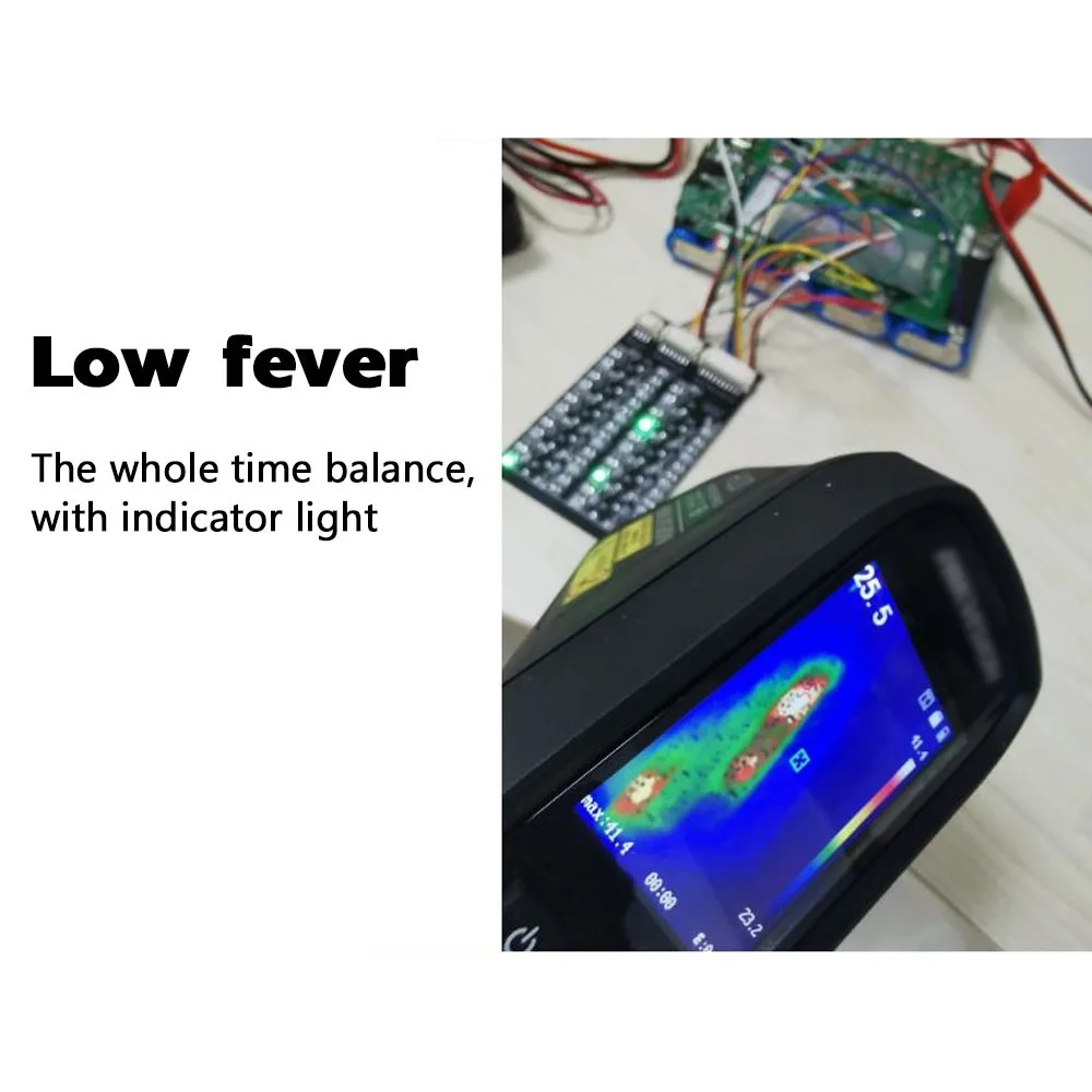 

20S Large Current Balance Board Low Power with Indicator Light for 3.2V LiFePO4 Battery and 3.7V Ternary Lithium Battery
