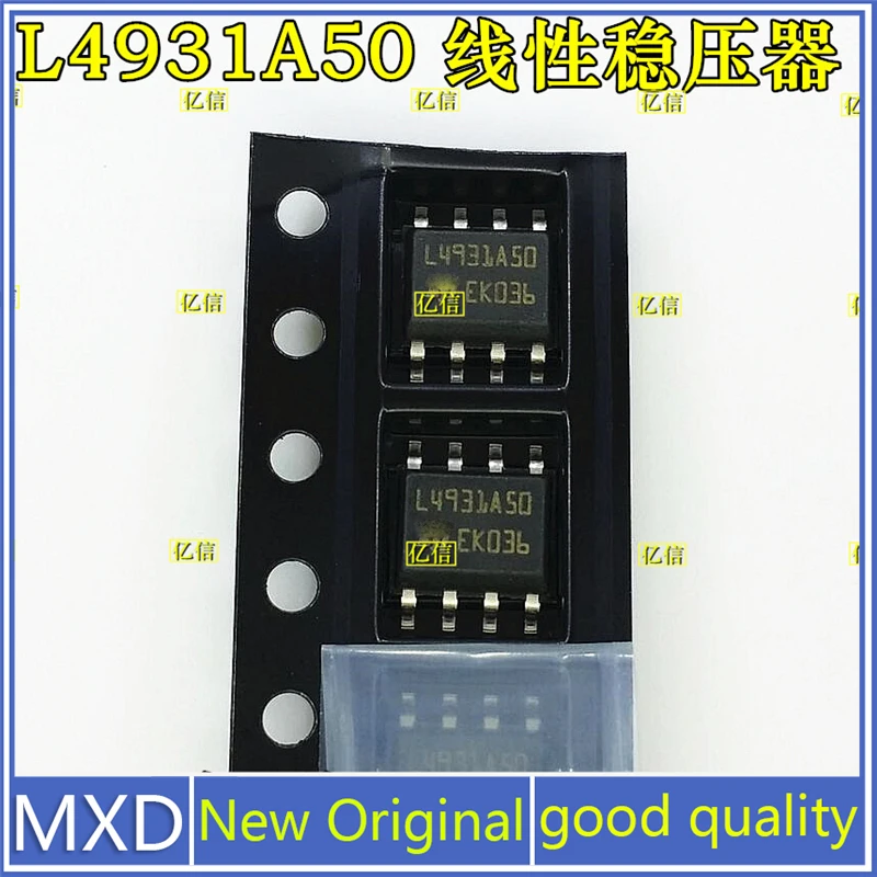 

5Pcs/Lot New Original Linear Regulator L4931ABD50 L4931A50 SOP8 Good Quality