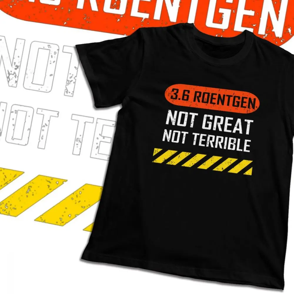 Мужские С О-образным вырезом чернобыльской 3 6 Рентген не большой страшно Ретро