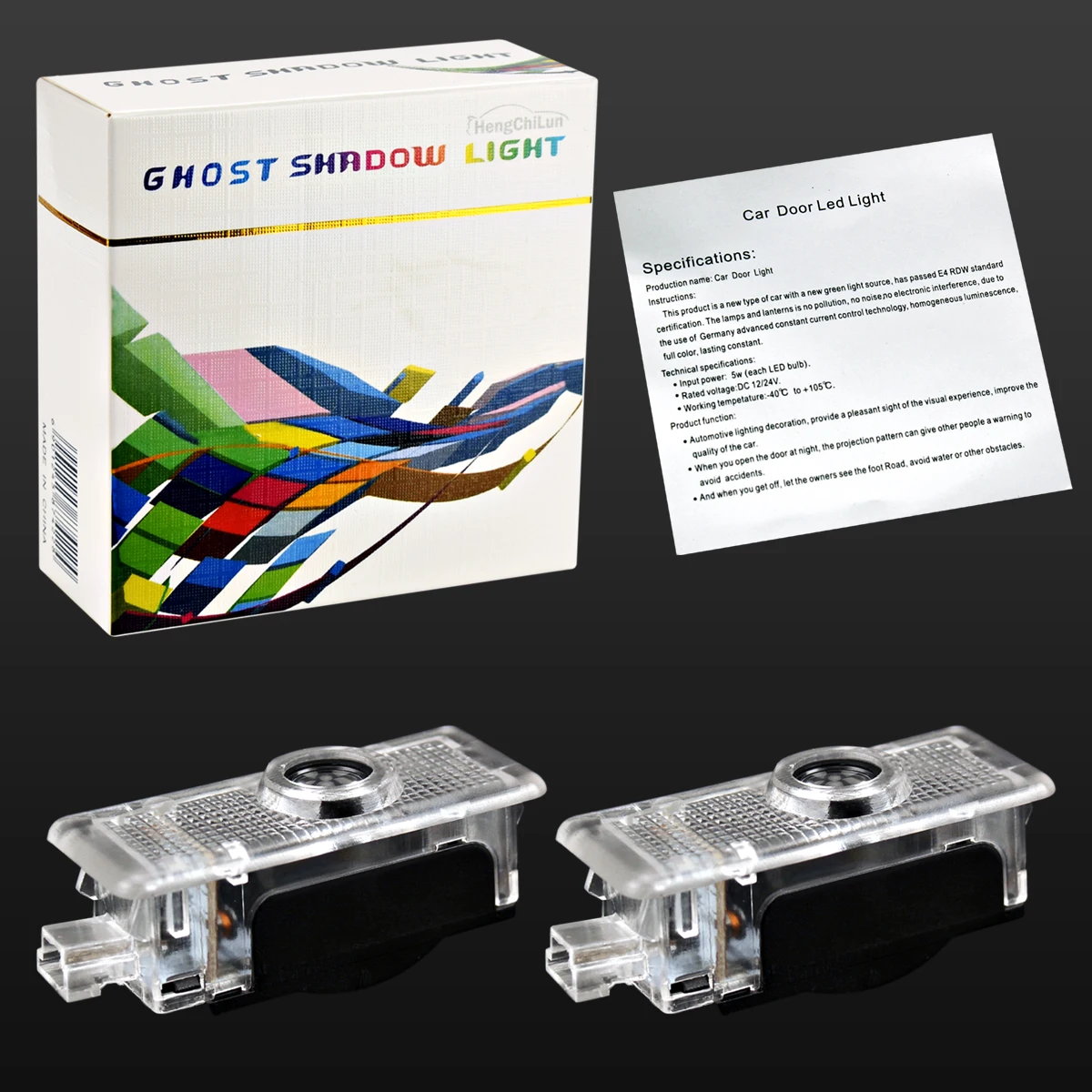 2 шт. светильник для проектора с логотипом автомобиля Для AMG Mercedes Benz CLA A207 W218 CLS C207