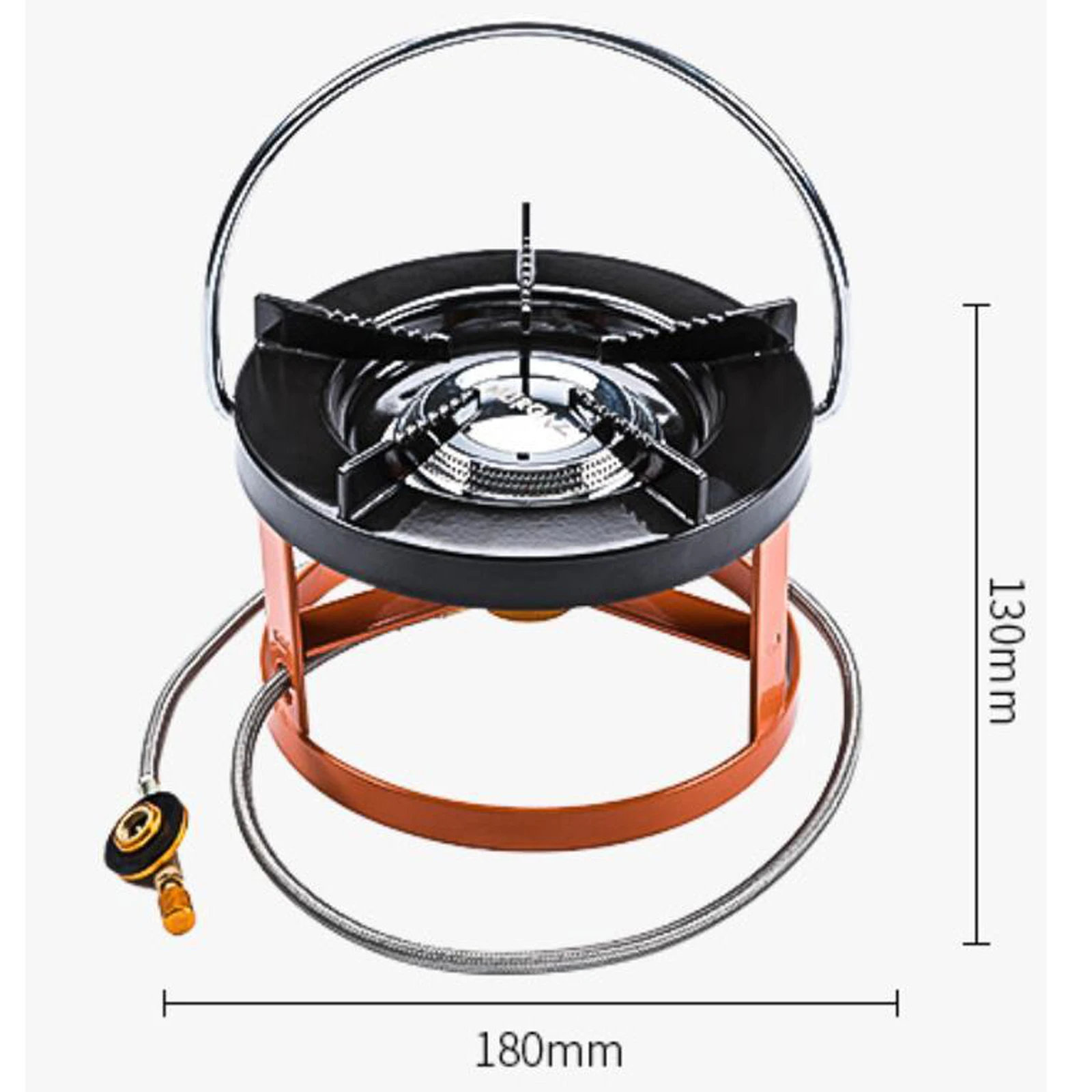 

Portable Split Camp Stove Burner Propane Gas Outdoor BBQ Hiking Cooker