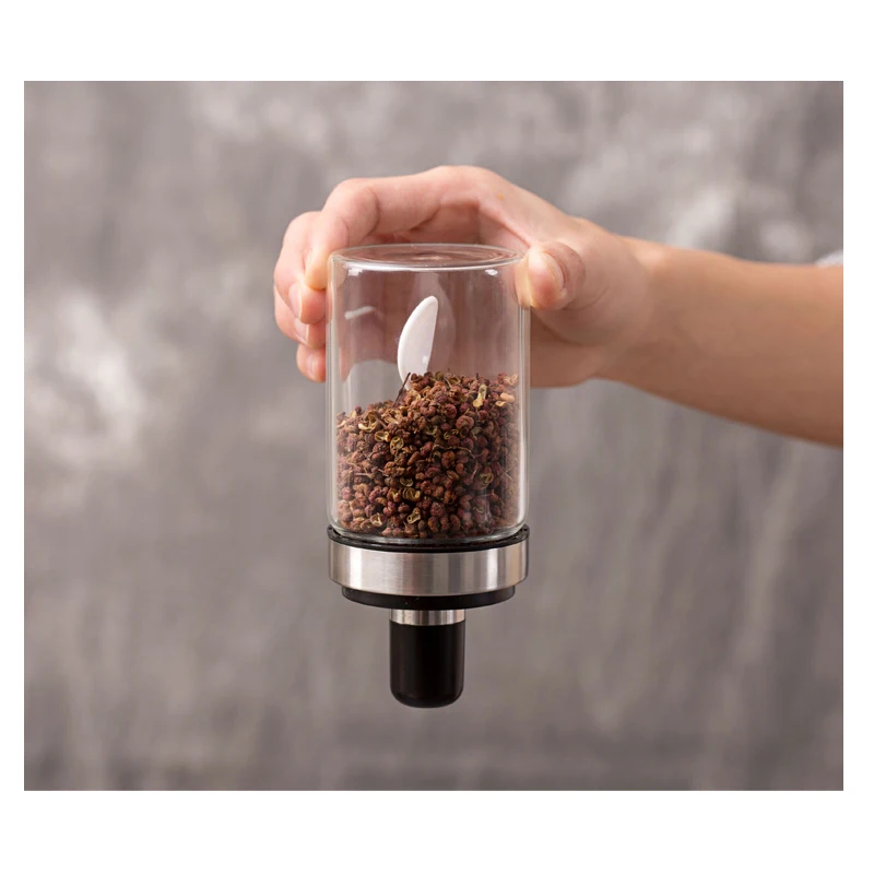 Стеклянные мерные контейнеры для специй бутылка приправ соли перца меда банки