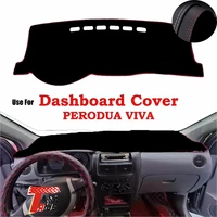 taijs factory casual classic leather car dashboard cover for perodua viva left hand drive