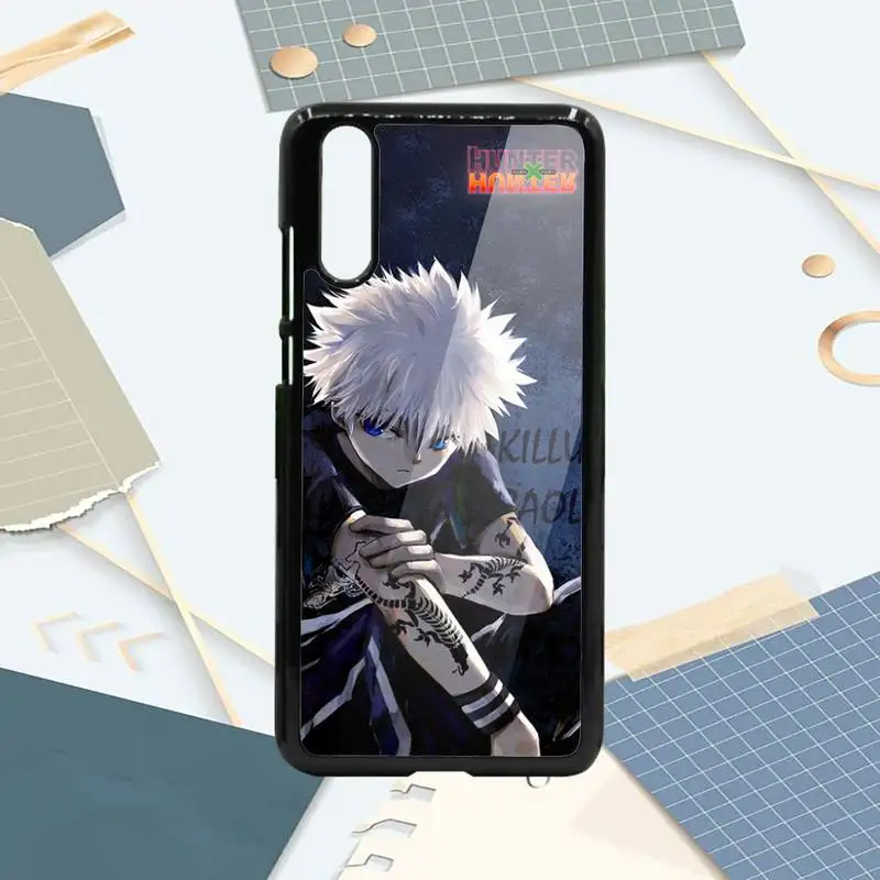 

Anime Hunter X Hunter Killua Zaoldyeck Phone Case PC For Samsung galaxy S note 8 9 20 10 e lite2019 plus pro ultra