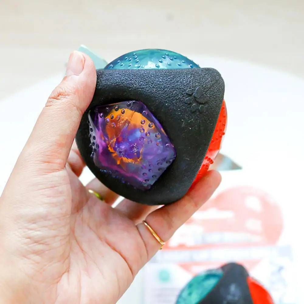 Мяч для собак мигающий светодиодный мяч активируемый звуком световой домашних