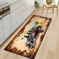 modern style home kitchen carpet elephant decoration living room hallway floor rug bathroom anti slip long mat entrance doormat