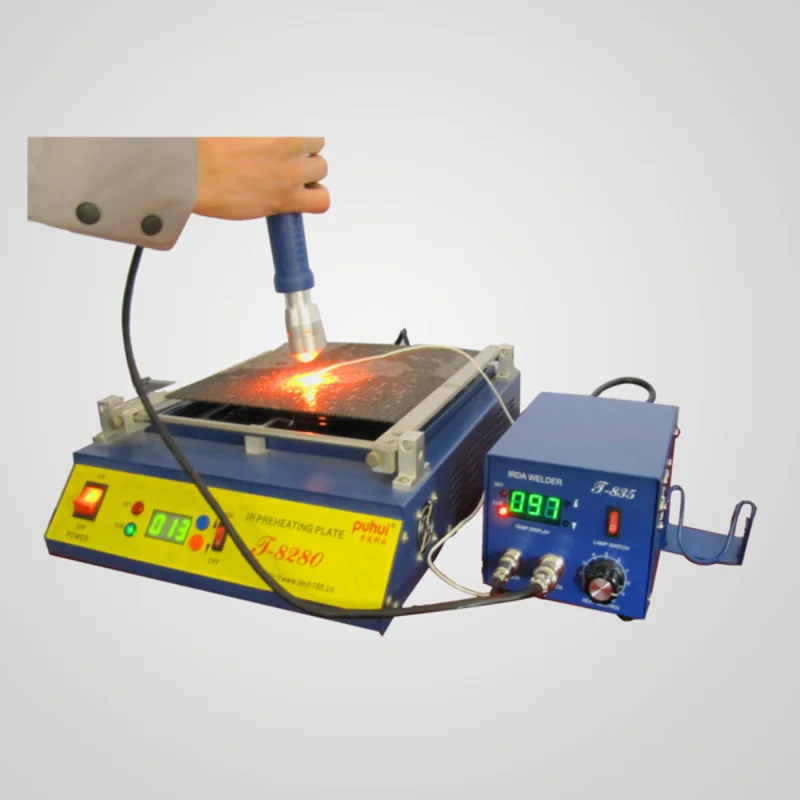 Puhui T8280 220V или 110V печатная плата предварительный нагреватель T 8280 IR Подогреваемая