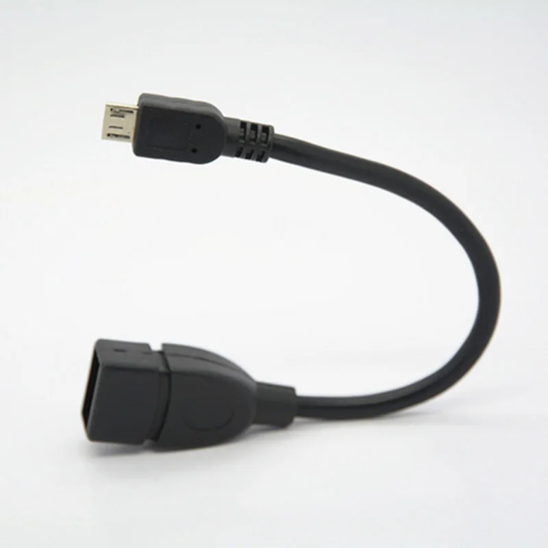 Кабель адаптер преобразователь для смартфона OTG Micro USB B папа к 2 0 A мама мобильного