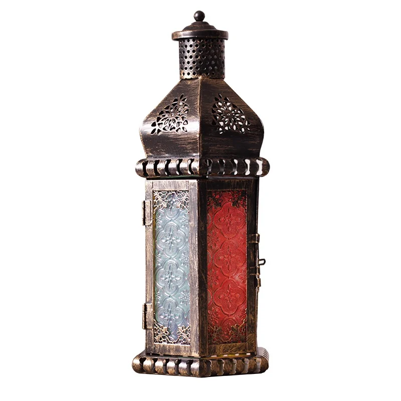 

Nordic Candle Holder Retro Candles Home Decoration Luxury Geometric Decor Office Candle Holder Metal Portavelas Household Ec50zt