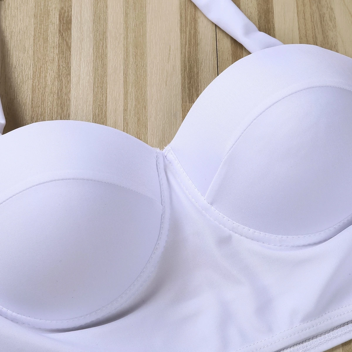 

Women Two Pieces Bikini Set Sunflower Lace Up Halter Tankini High Waist Swimwear Swimsuit Ladies Summer Beachwear Bathing Suit