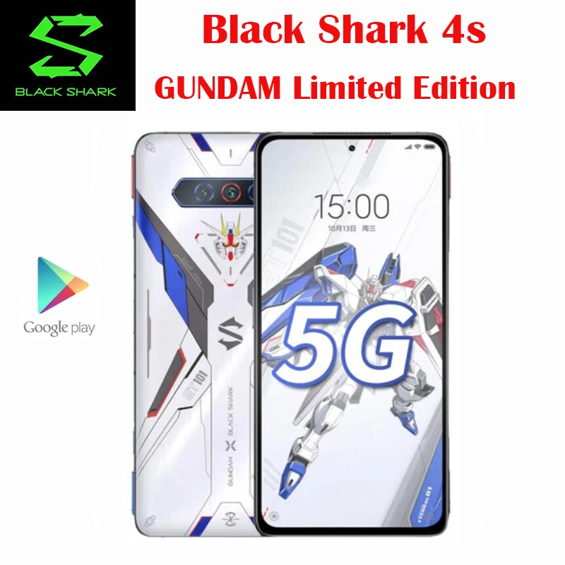 Оригинальный новый официальный телефон Black Shark 4S Gundam ограниченная серия для игр
