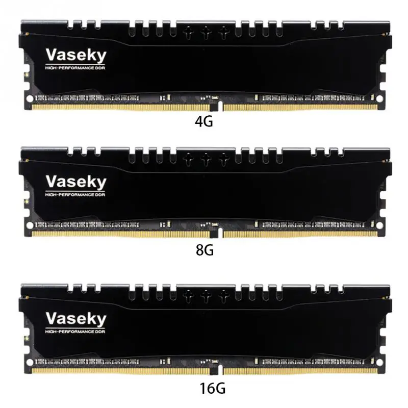 Новейший бренд Vaseky 4GB 8GB 16GB 2400 Mhz DDR4 PC Память ram Модуль памяти настольный компьютер PC4 4G 8G 16G 2400 Mhz ram